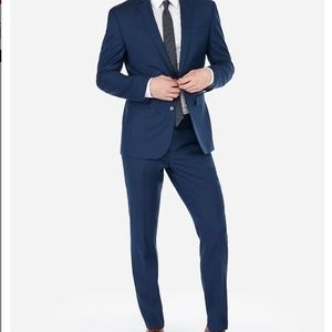Express Blue men's suit